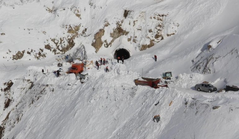 Doğu Karadeniz’de çığ gerçeği