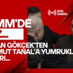Osman Gökçek'ten Mahmut Tanal'a Yumruklu Saldırı