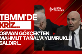 Osman Gökçek'ten Mahmut Tanal'a Yumruklu Saldırı