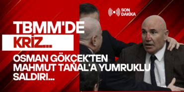 Osman Gökçek'ten Mahmut Tanal'a Yumruklu Saldırı