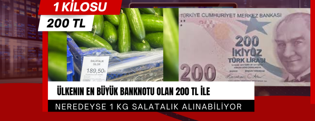 CHP'li Bulut'tan Çarpıcı Tespit: 200 TL ile 1 Kg Salatalık