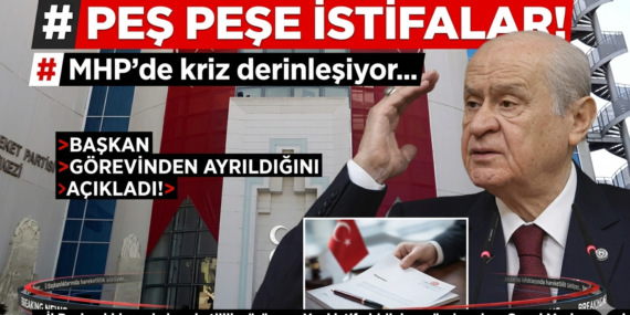 MHP’de Peş Peşe İstifalar: Kuşadası İlçe Başkanı ve Aksaray Milletvekili Görevinden Ayrıldı
