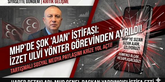 MHP’de İstifa Depremi: İzzet Ulvi Yönter “Ajan” Polemiği Sonrası Görevini Bıraktı