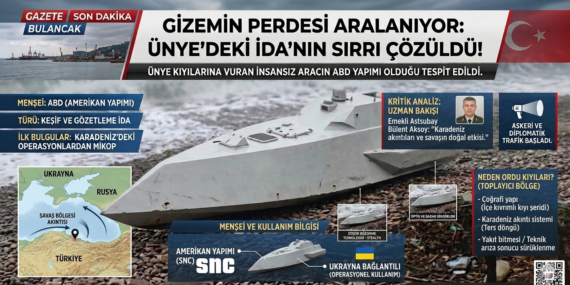 Ünye Sahiline Vuran İDA’nın Şifreleri Çözüldü!