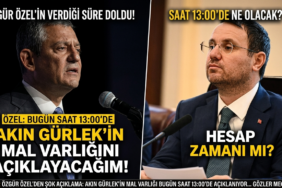 Özgür Özel, Akın Gürlek'in mal varlığını açıklayacak