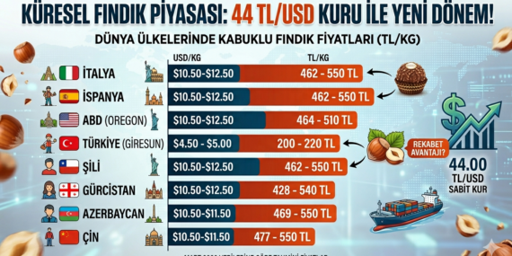 Küresel Fındık Piyasasında Deprem: Türkiye ve Dünya Arasındaki Makas Açılıyor!