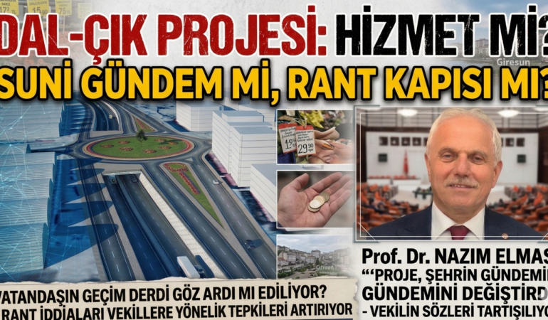 GİRESUN’UN GERÇEK GÜNDEMİ VS. SİYASETİN HAYAL DÜNYASI