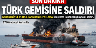 Karadeniz’deki petrol gemisine saldırı