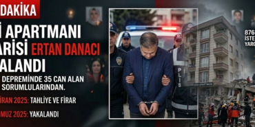 Ezgi Apartmanı Davasında Dönüm Noktası: Firari Sanık Ertan Danacı Yakalandı