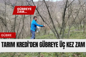 Tarım Kredi'den Gübreye Üç Kez Zam: Çiftçinin Girdi Maliyetleri Rekor Kırıyor