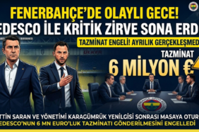 Tedesco'nun Fenerbahçe'den Ayrılığını Engelleyen Şok Gerekçe: 6 Milyon Euroluk Tazminat!