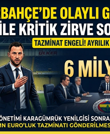 Tedesco'nun Fenerbahçe'den Ayrılığını Engelleyen Şok Gerekçe: 6 Milyon Euroluk Tazminat!
