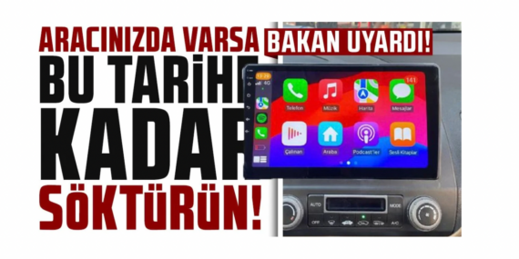 İçişleri Bakanı Çiftçi’den araçlara sonradan takılan görüntü ve ses sistemlerine ilişkin açıklama