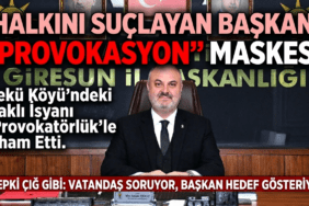 AK parti Giresun İl Başkanı Mete Bahadır Yılmaz
