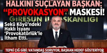 AK parti Giresun İl Başkanı Mete Bahadır Yılmaz