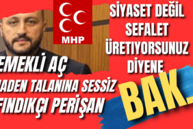 Giresun Köylüsü Çözüm Beklerken, MHP’li Demiral Hakaret Yağdırdı!