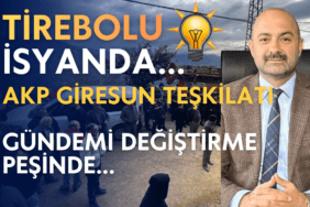 Giresun Halkı Soruyor: Polemikle mi, Cevapla mı Geleceksiniz? "Tirebolu Yanıyor, Siz Gündem Değiştiriyorsunuz!"