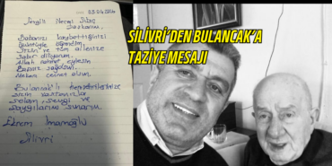 Silivri’den Bulancak’a Taziye Mesajı