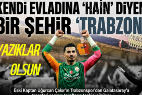 Sözün bittiği yer! Trabzon'da milli yıldıza olay pankart