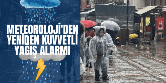 Uyarılar peş peşe geliyor. sıcaklık düşüyor, kuvvetli yağış geliyor