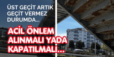 BULANCAK’TA KORKU KÖPRÜSÜ!