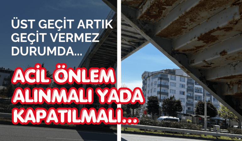 BULANCAK’TA KORKU KÖPRÜSÜ!