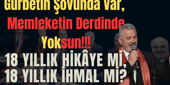 Gurbetin Şovunda Var, Memleketin Derdinde Yoksun: 18 Yıllık Hikâye mi, 18 Yıllık İhmal mi?