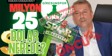 Hakan Karaahmet nerede diye sormayan, neden kaçtığını sorgulamayan