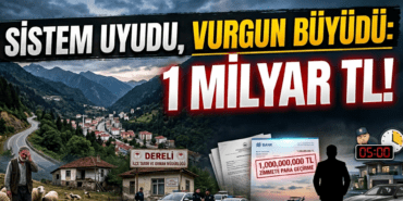 SİSTEM UYUDU, VURGUN BÜYÜDÜ 1 MİLYAR TL!