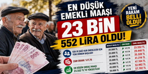En Düşük Emekli Aylığı Düzenlemesinde Kritik Adım: Teklif Meclis’te!