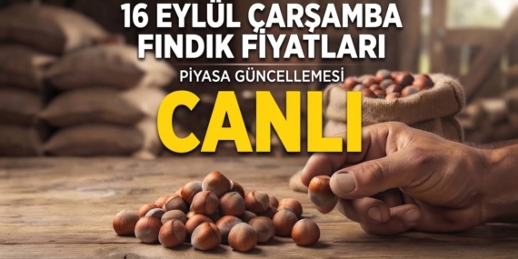 16 EYLÜL FINDIK FİYATLARI